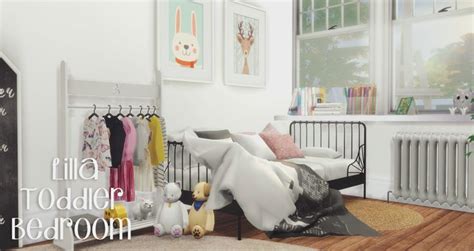 Pin On Ts4 Toddlers Bedroom And Objects