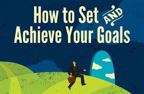 How To Set And Achieve Goals Infographic The Heavy Purse