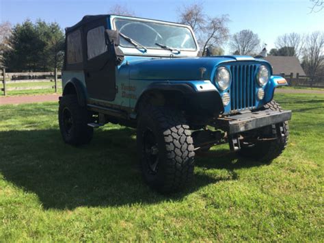 Awesome Custom Cj7 Diesel Jeep V8 4x4 Lifted Off Road Excellent Trade