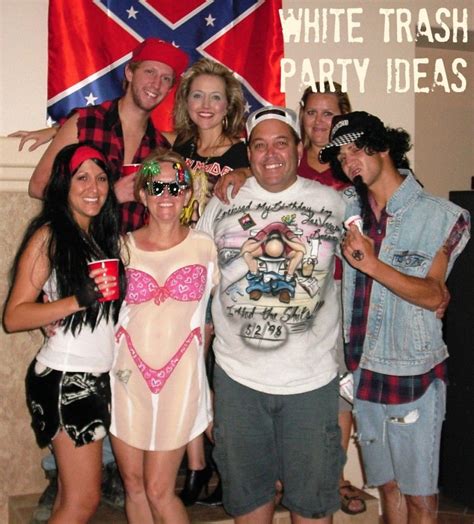 Are You Having Or Attending A White Trash Party And Looking For White