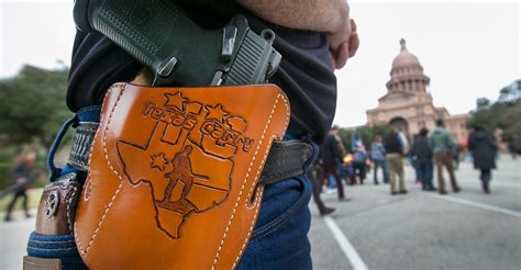 Texas Open Carry Leader Jabs Nra Board Member For Fueling Backlash