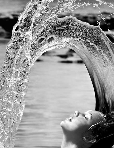 Water Hair Flick Photography Romance Pinterest Hair Water And