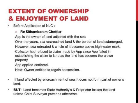 General Concepts Of Land Ownership