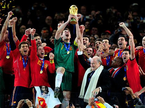 Spain Win World Cup Spain National Football Team Photo