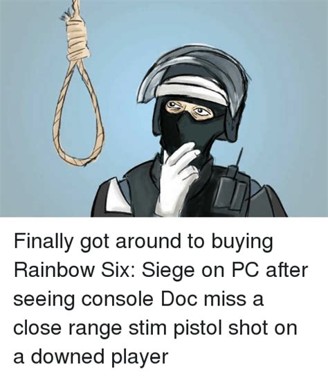 Finally Got Around To Buying Rainbow Six Siege On Pc After Seeing
