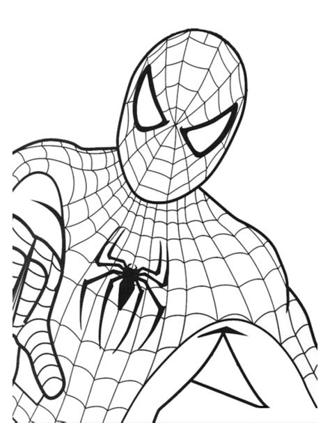 Metodo 2 crea il costume da spiderman definitivo (miles morales) prendi un costume morfologico in spandex nero. Busto di Spiderman l'Uomo Ragno da colorare - disegni da ...