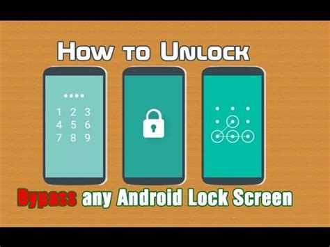 It's also known as the android pattern lock and it is something really good to keep on android devices to prevent unauthorized or unwanted users to access the phone. How to Unlock Android PIN/Pattern Lock | Bypass Lock ...