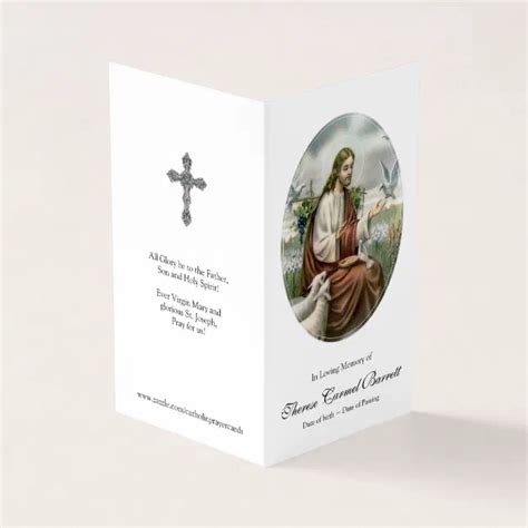Catholic Prayer Cards Acto De Contricion Zazzle