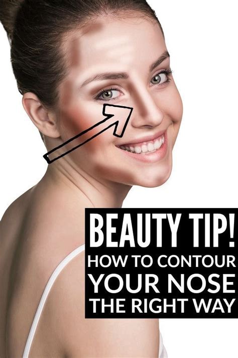 First, the nose is a complicated 3d shape that is in the middle of the face. Best Ideas For Makeup Tutorials : Whether you were blessed with a big nose, a small nose, a ...