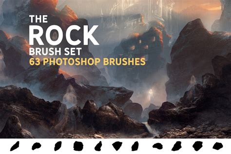 The Rock Photoshop Brush Set Filtergrade