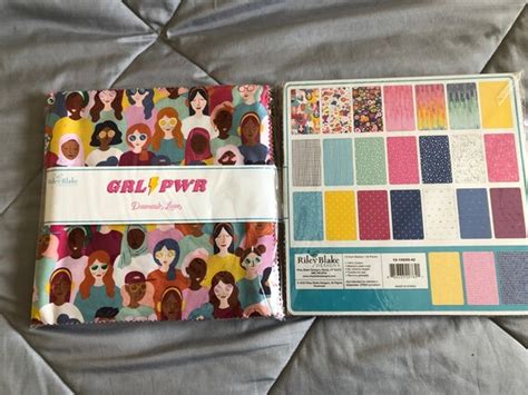 Grl Pwr By Damask Love 10 Inch Stacker 42 Pieces Etsy