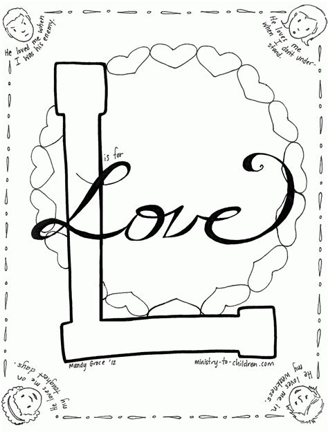 God has given us everything and he is the superior power among all. God Is Love Coloring Pages Free - Coloring Home