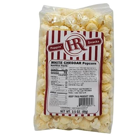 White Cheddar Popcorn Hr Poppin Snacks