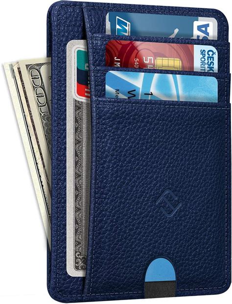 Maybe you would like to learn more about one of these? Fintie - Fintie RFID Credit Card Holder Minimalist Card Cases & Money Organizers Front Pocket ...