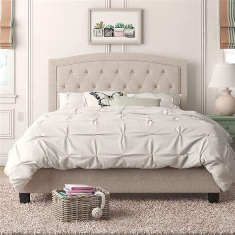 Pascal Tufted Upholstered Low Profile Standard Bed Best Sales And Deals From Wayfair For