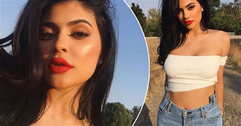 Kylie Jenner Poses For Sexy Photoshoot And Blasts Boob Job Rumours