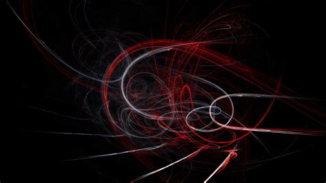 Online Crop White Red And Black Abstract Digital Wallpaper