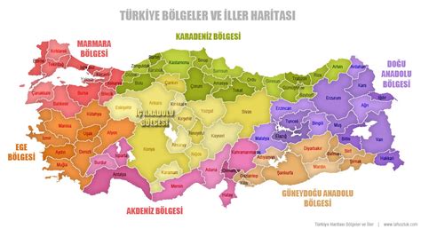 Türkiye haritası, yol haritası, türkiye karayolları haritası, i̇ller ve i̇lçeler haritaları. Türkiye İller ve Bölgeler Haritası - Laf Sözlük