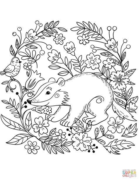 10 Best Forest Animal Coloring Pages