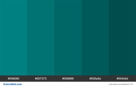 Teal Color Shades Colorswall Teal Colors Neon Colour Palette Navy