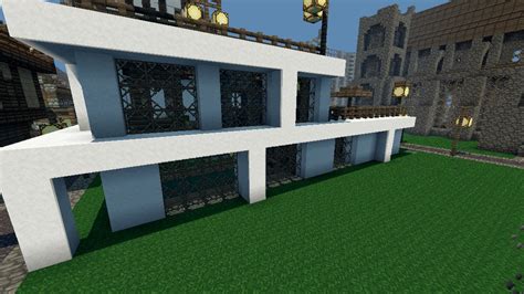 With everything you need to survive in minecraft. Modern Snow house Minecraft Project