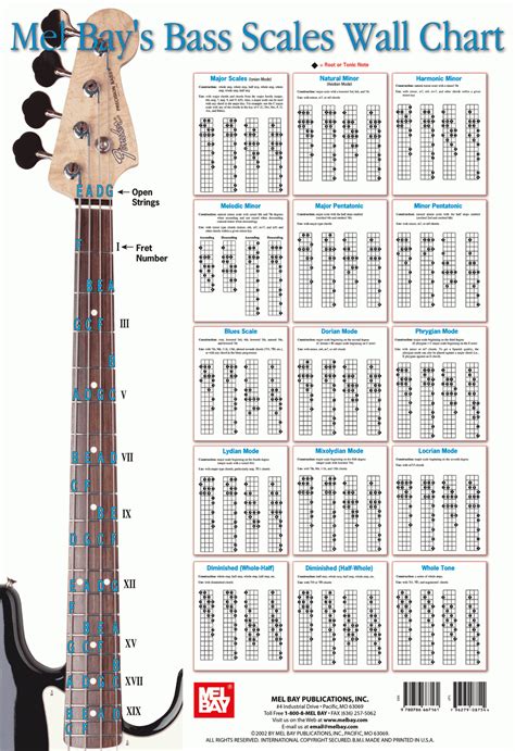 Bass Chord Chart Charts Diagrams Graphs Nuerasolar Co Free Printable Bass Guitar