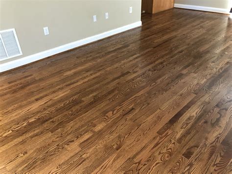 Red Oak Floors Stained With Early American Oak Floor Stains Red Oak