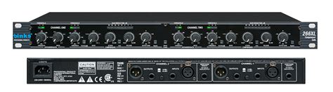 266XL Professional Audio Compressor, Audio Limiter Processor