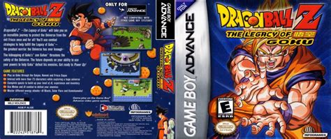 Dragon Ball Z Legacy Of Goku Game Boy Advance Videogamex