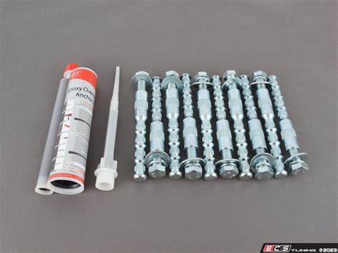 Maxjax 5215912 Drop In Epoxy Anchor Bolt Kit With Fasteners