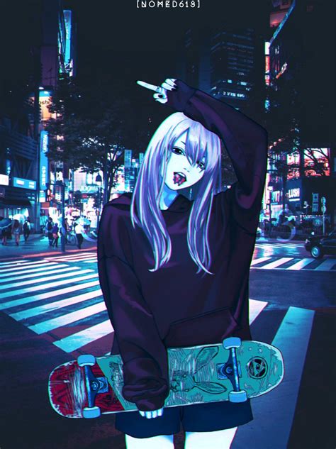 Vaporwave Blue Anime Aesthetic Anime Wallpaper Hd