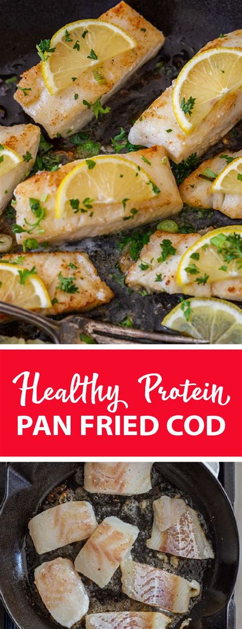 Healthy Pan Fried Cod In Under 20 Minutes This An Easy And Healthy