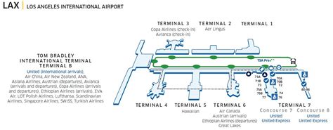 You will find below information about denver international airport. Lax airport map united airlines - Map of lax airport map ...