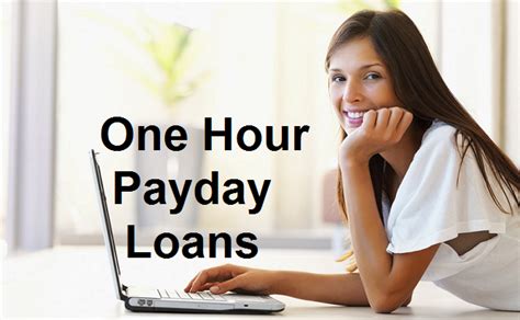 One Hour Payday Loans Gain Quick Funds Ahead Of Upcoming Paycheck