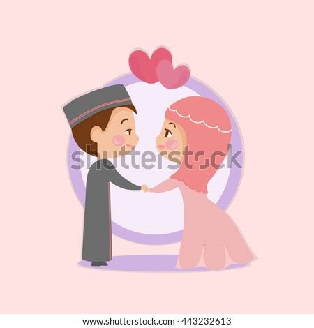 The app offers both many filters for the best cartoons and features of a regular photo editor (adjusting brightness, contrast and saturation is possible). Muslim Wedding Stock Vector 440113291 - Shutterstock