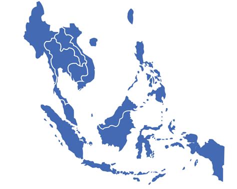 Transparent South East Asia Map Png Best Map Collection Images