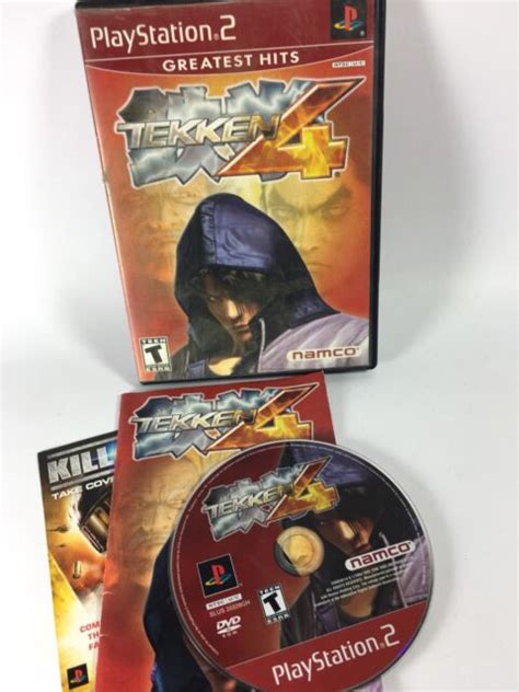 Tekken 4 Sony Playstation 2 2002 Complete Ebay