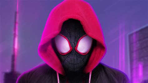 Miles Morales Spider Man Into The Spider Verse Wallpapers Hd Wallpapers Id