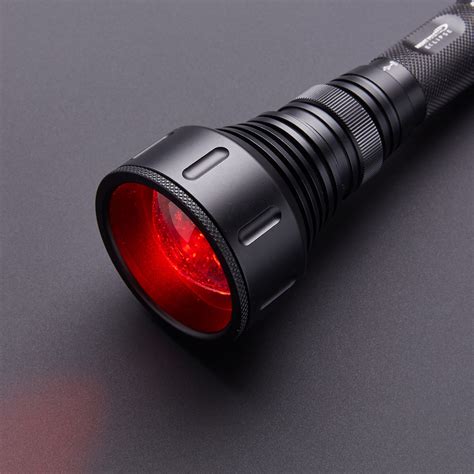 Eclips 800 Red Led Hunting Flashlight Folomov Permanent Store Touch