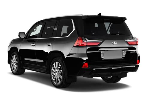 Gallery of 35 high resolution images and press release information. Image: 2016 Lexus LX 570 4WD 4-door Angular Rear Exterior ...