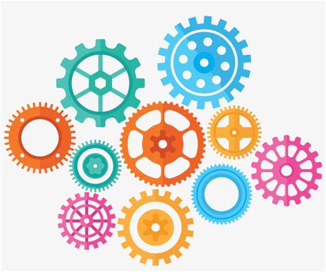 Transparent Background Gears Clipart Clip Art Library