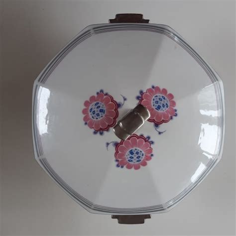 Vintage art deco pale pink porcelain sugar bowl from epiag. Service de vaisselle art déco - Sooo Vintage Sooo Vintage