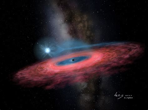 An Oversized Stellar Mass Black Hole By Michele Diodati Amazing