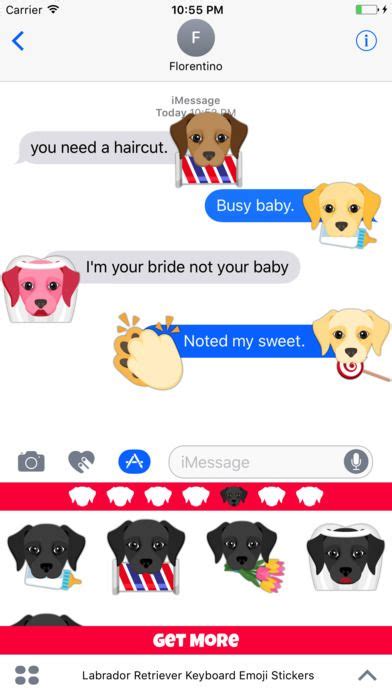 Description Send Your Friends Cute Labrador Retriever Emojis With This