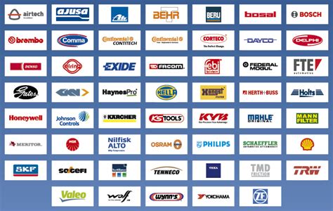 18 Companys Of Auto Part Icons Images Auto Parts Company Logos