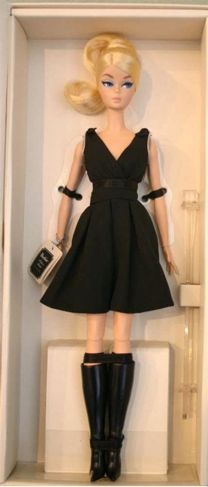 Barbie Classic Black Dress Silkstone Dkn07 2016 Details And Value