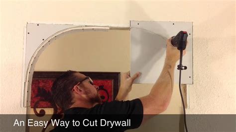 Quick Tip Cutting Drywall For An Arch Youtube