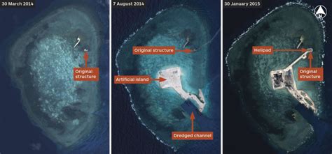 China Builds Islands In Disupted South China Sea Ihs Janes Defense Weekly