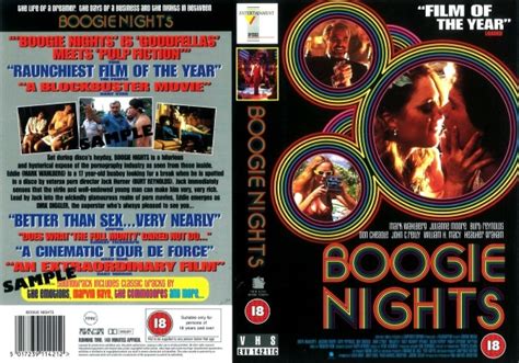 Boogie Nights 1997 On Entertainment In Video United Kingdom Vhs