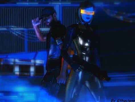 Mass Effect Wallpaper 11 Joker And Edi By Ethaclane On Deviantart